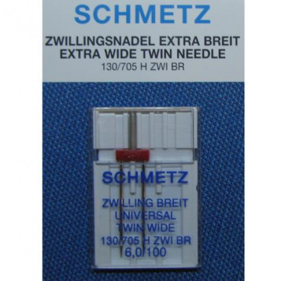 Голки Scmetz подвійна 6,0/100