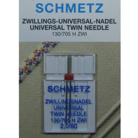 Голки Scmetz подвійна 2,0/80