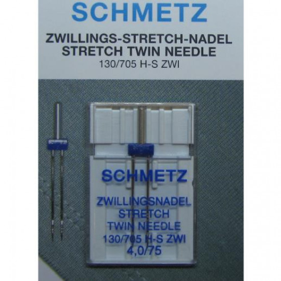 Голки Scmetz Stretch подвійна 4.0/75