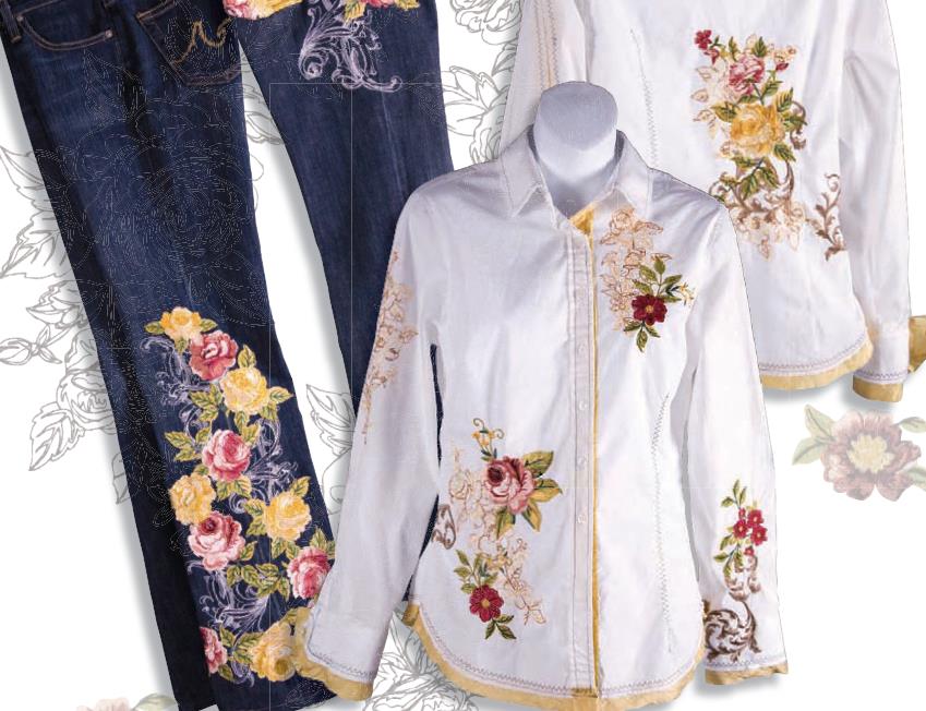 Embroidery Bora004